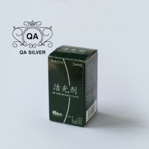 Nước rửa trang sức bạc dung dịch làm sáng bóng như mới 40ml QA SILVER Silver and gold clean AC240601